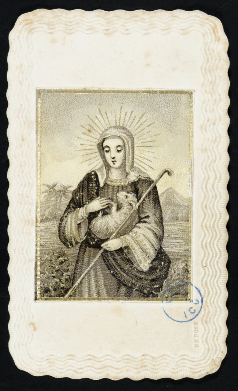 estampe La Vierge en bergère 1979.49.86 Photo