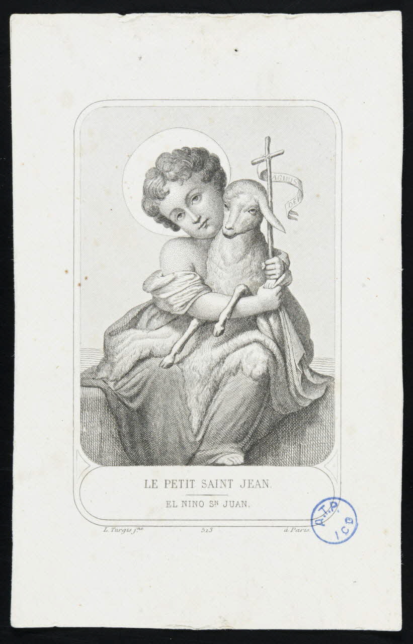 estampe LE PETIT SAINT JEAN. 1979.49.94 Photo