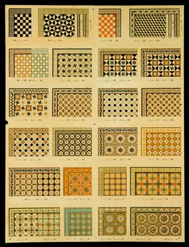 estampe Echantillons de carreaux 1979.7.447  Photo