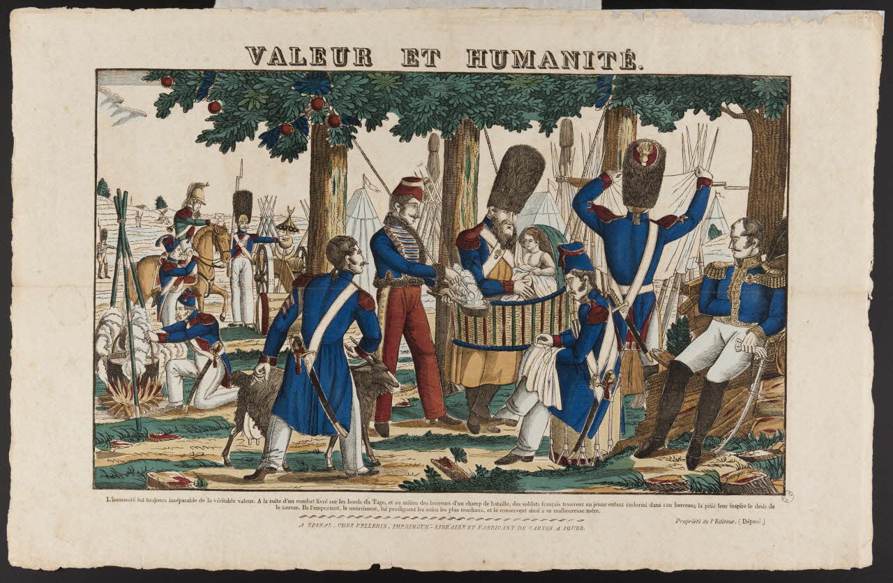 imagerie ancienne VALEUR ET HUMANITE. 1979.82.160 Photo