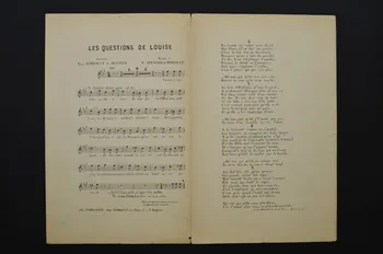 chanson petit format 1966.208.18 Photo Mucem