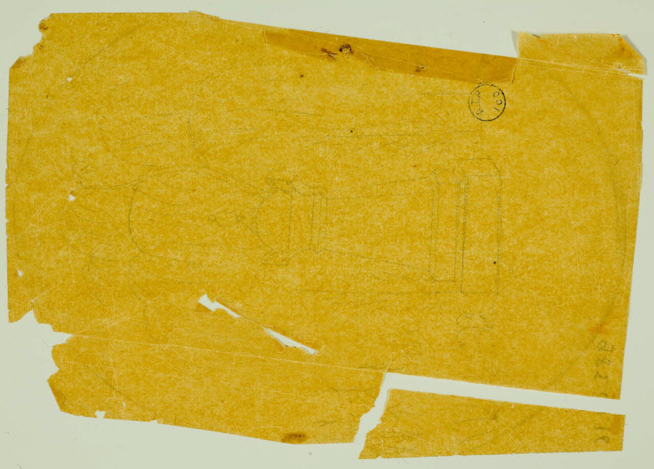 Esquisse de socle 1985.2.16 Photo