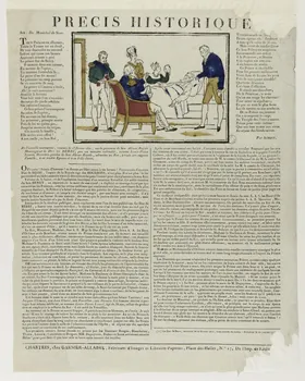 Jacques-Pierre Garnier-Allabre ; Jean-François Lacombe imagerie ancienne PRECIS HISTORIQUE Chartres 1820 1985.21.4 Photo