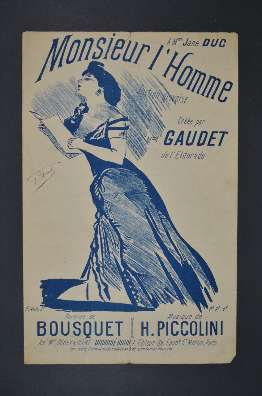 chanson petit format 1966.208.2 Photo Mucem