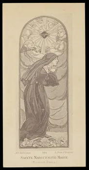 estampe SAINTE MARGUERITE-MARIE 1985.48.36 Photo