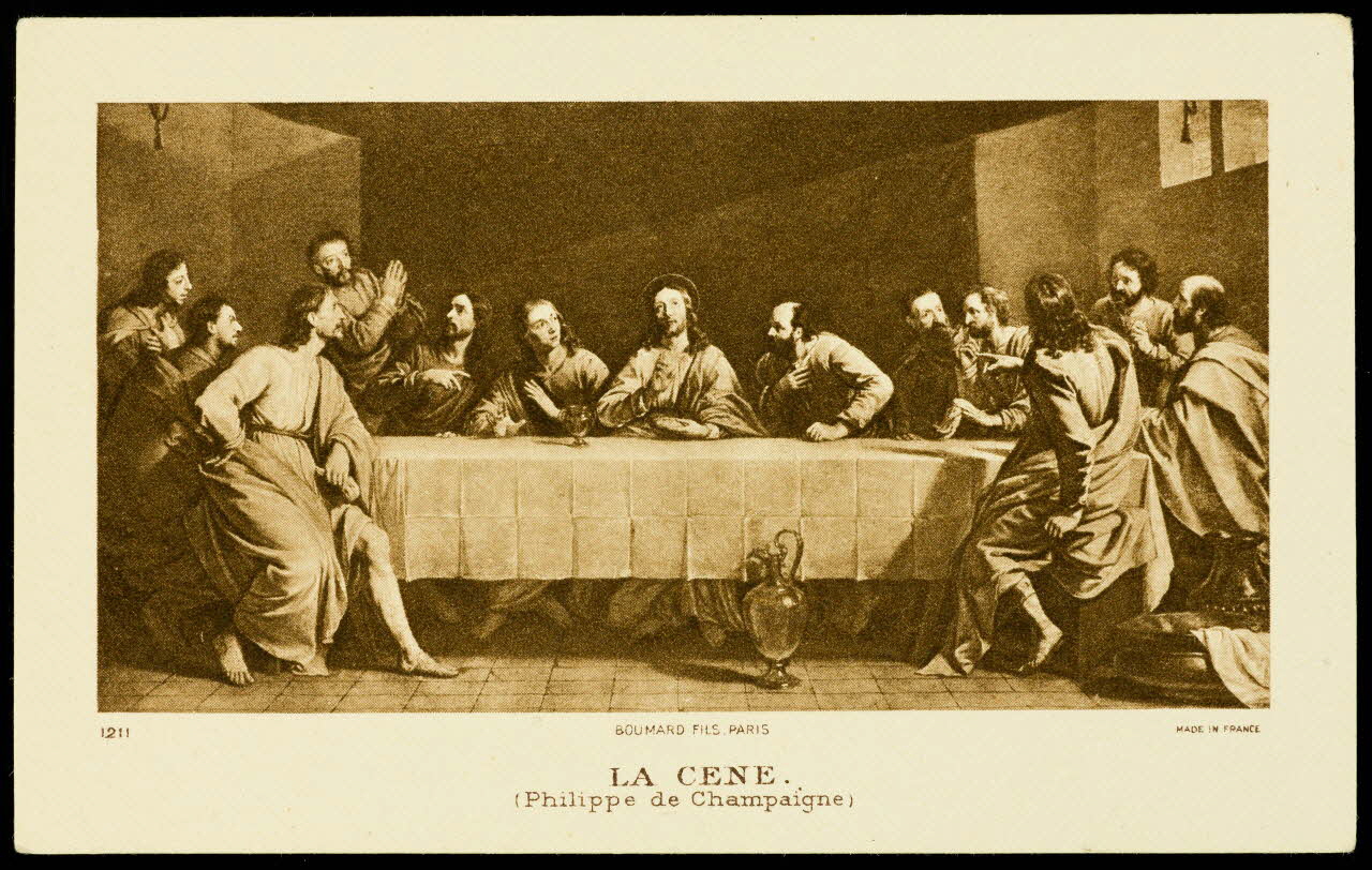 estampe LA CENE.  (Philippe de Champaigne) 1985.48.4.1 Photo