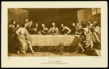 estampe LA CENE.  (Philippe de Champaigne) 1985.48.4.1 Photo