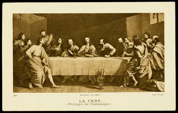 estampe LA CENE.  (Philippe de Champaigne) 1985.48.4.2 Photo