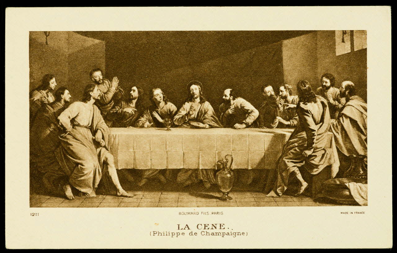 estampe LA CENE.  (Philippe de Champaigne) 1985.48.4.5 Photo