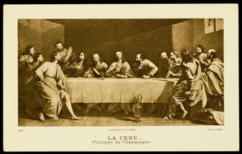 estampe LA CENE.  (Philippe de Champaigne) 1985.48.4.5 Photo