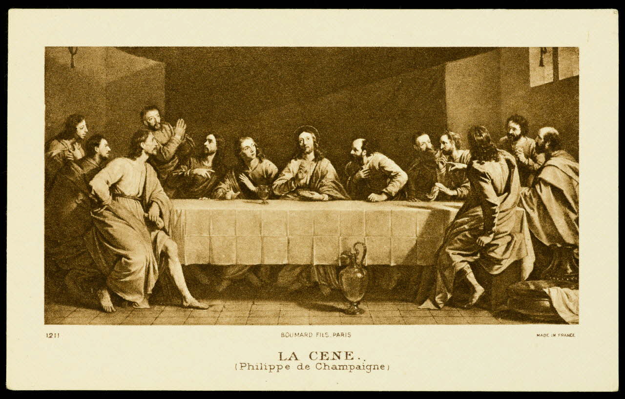 estampe LA CENE.  (Philippe de Champaigne) 1985.48.4.7 Photo