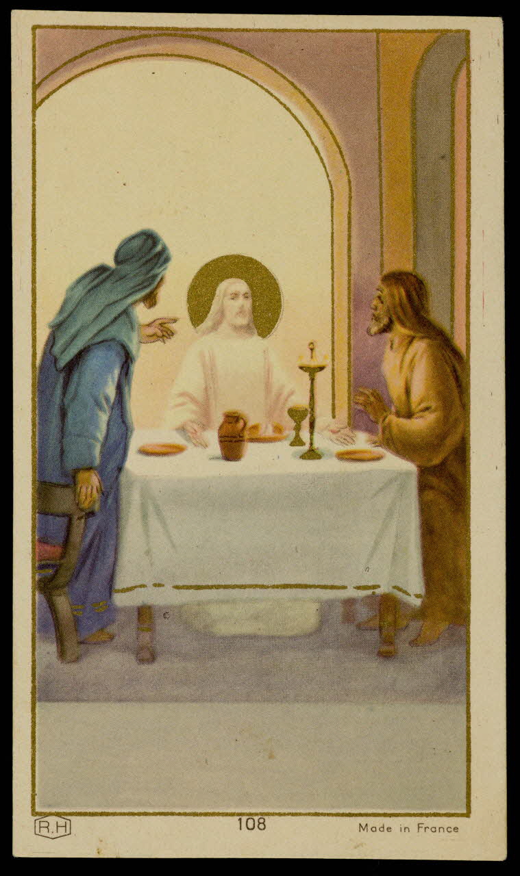 estampe Repas de Jésus 1985.48.47 Photo