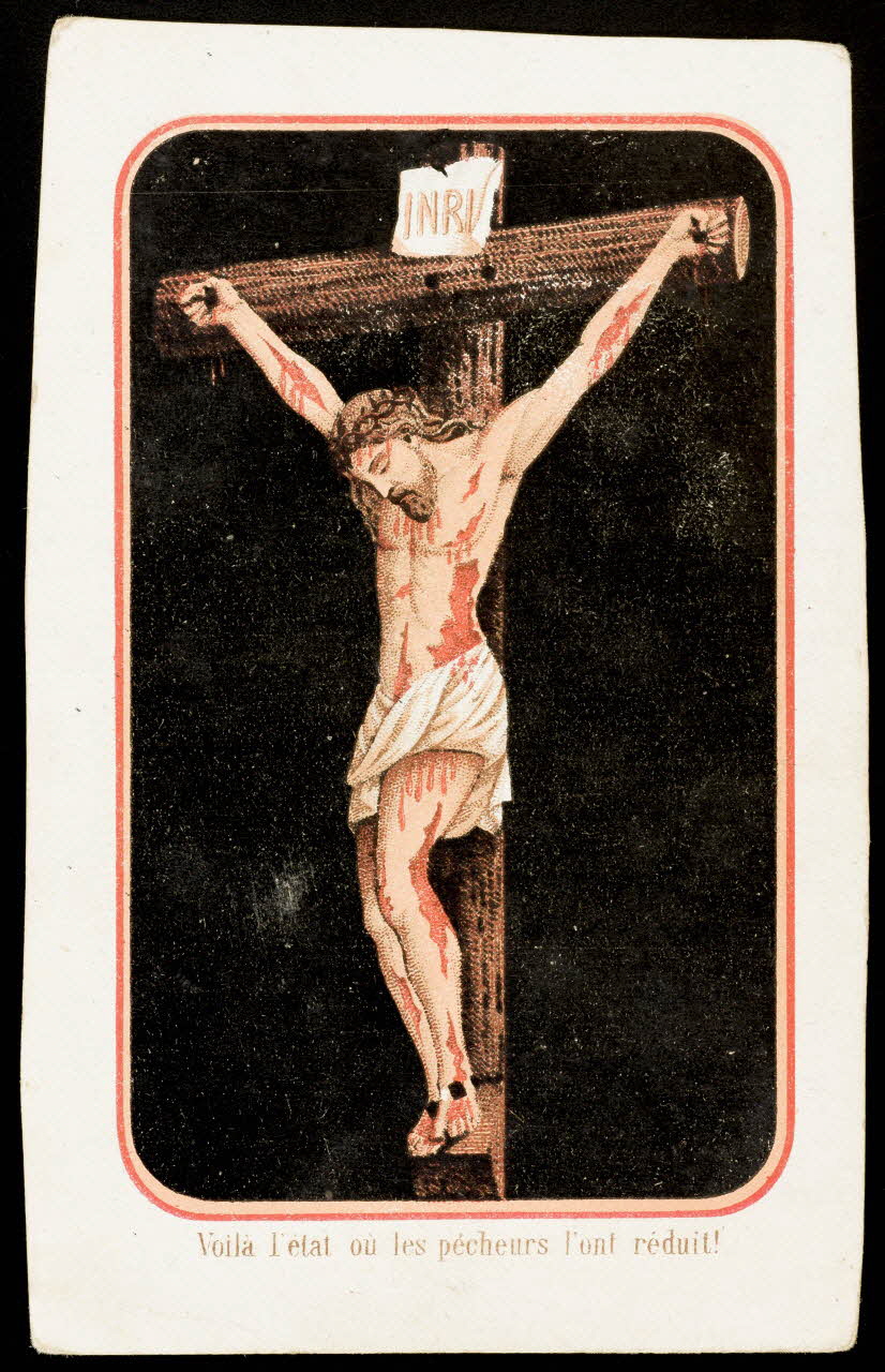 estampe Voilà l'état où les pécheurs l'ont réduit ! 1985.48.53 Photo