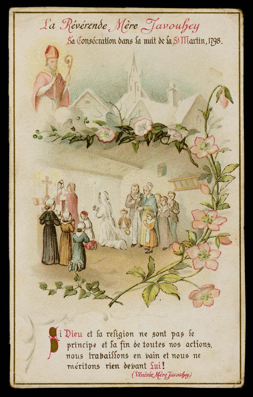 estampe La Révérende Mère Javouhey 1985.48.69 Photo