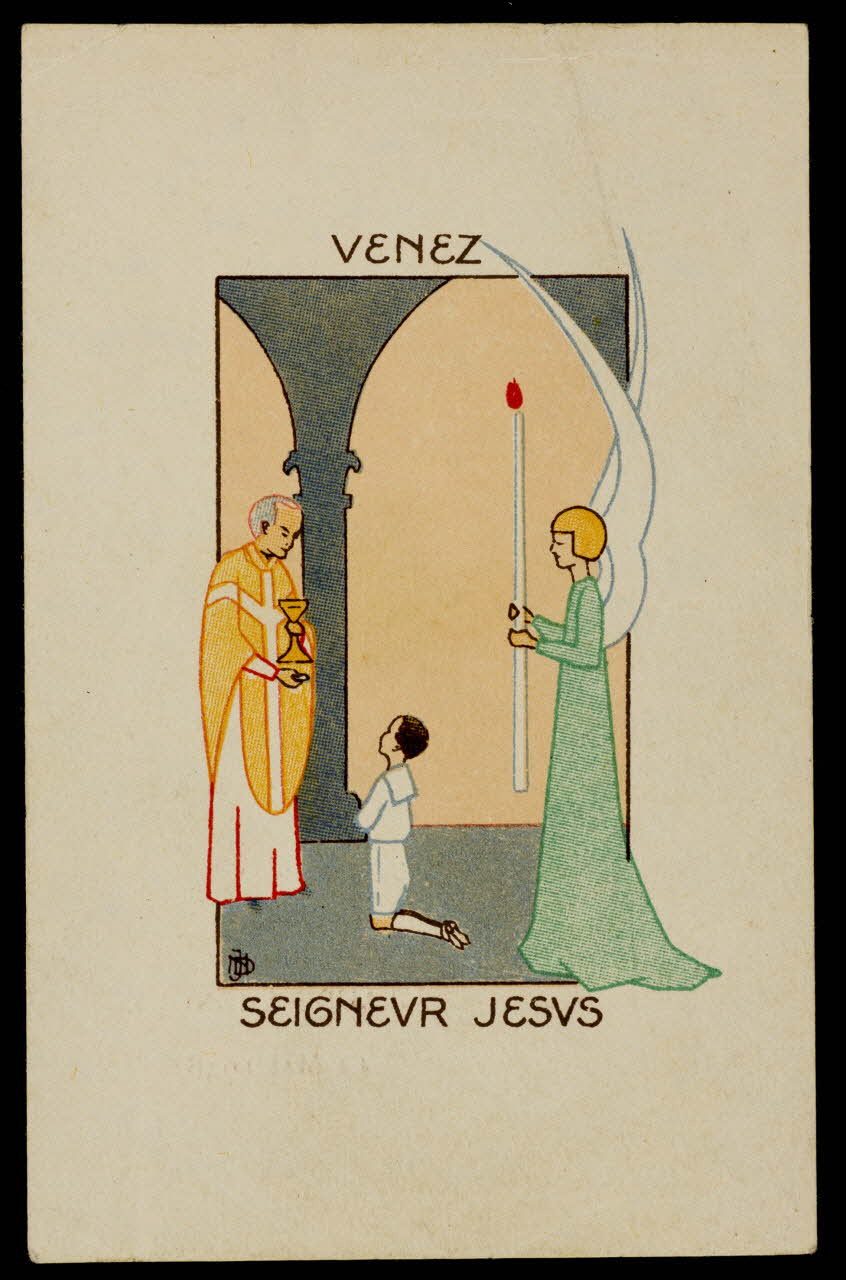 estampe VENEZ  SEIGNEUR JESUS 1985.48.83 Photo