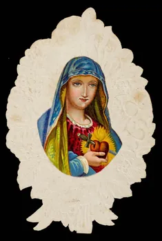estampe Vierge Marie 1985.48.86 Photo
