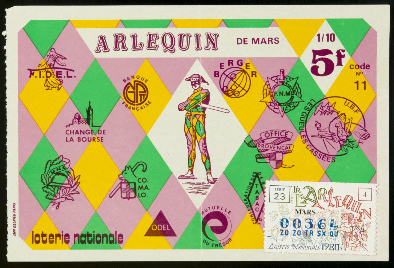 estampe ARLEQUIN 1985.50.20 Photo