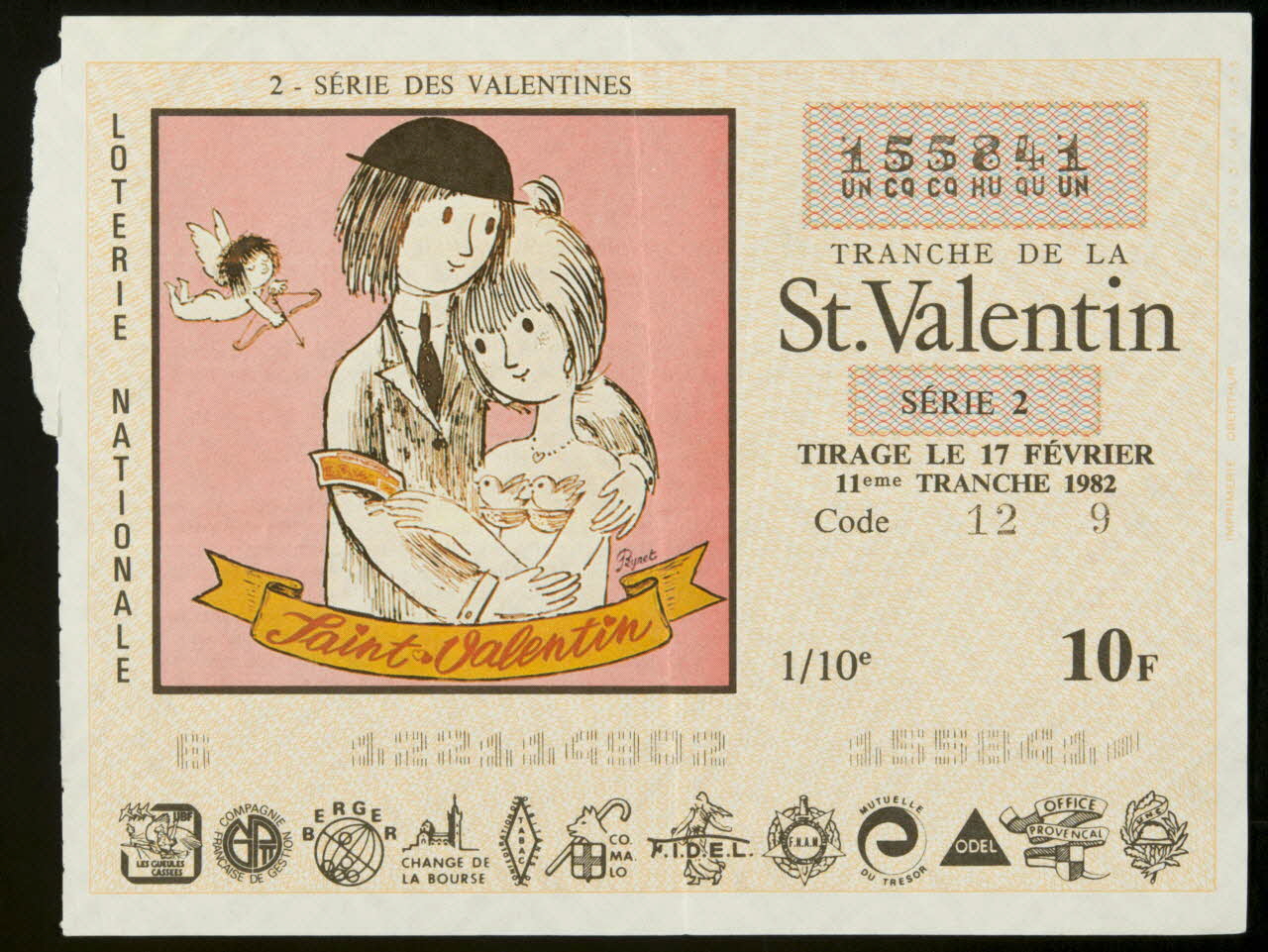estampe TRANCHE DE LA  St. Valentin 1985.50.23 Photo