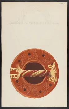 Caplain René ; Pierre Dourdaine dessin Chaufferette 1943 1985.51.10 Photo