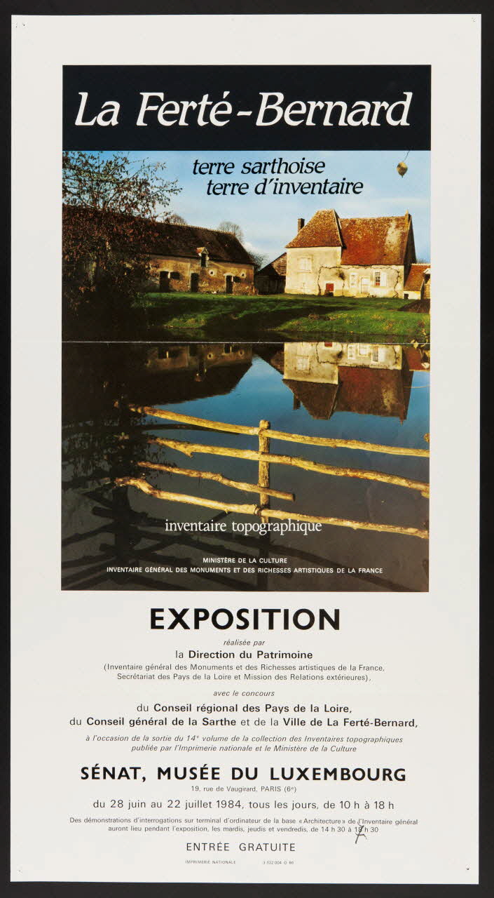 estampe La Ferté-Bernard 1985.51.102 Photo