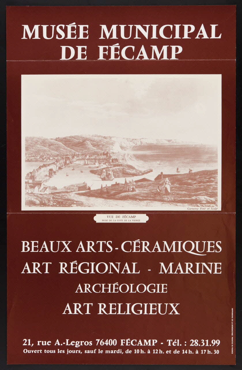 estampe MUSEE MUNICIPAL  DE FECAMP 1985.51.107 Photo