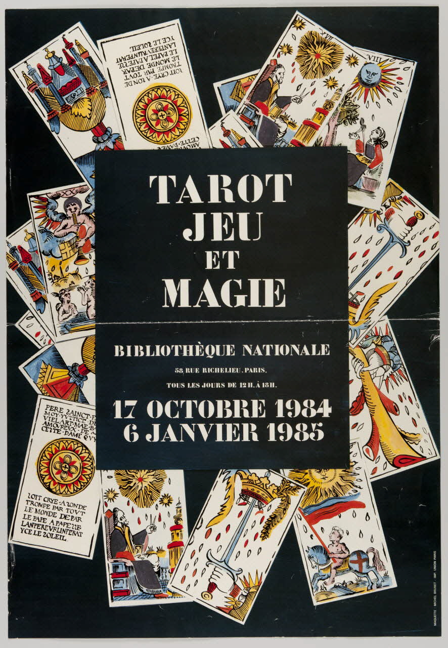 estampe TAROT  JEU  ET  MAGIE 1985.51.111 Photo
