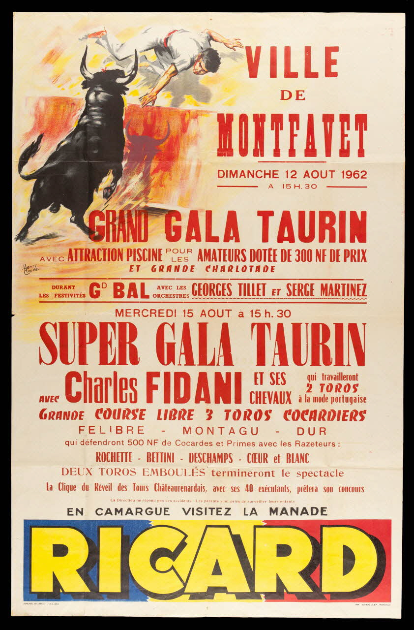 estampe SUPER GALA TAURIN 1985.51.114 Photo