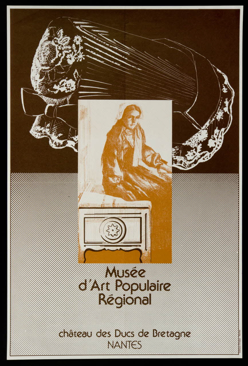 estampe Musée  d'Art Populaire  Régional  château des Ducs de Bretagne  NANTES 1985.51.133.1 Photo