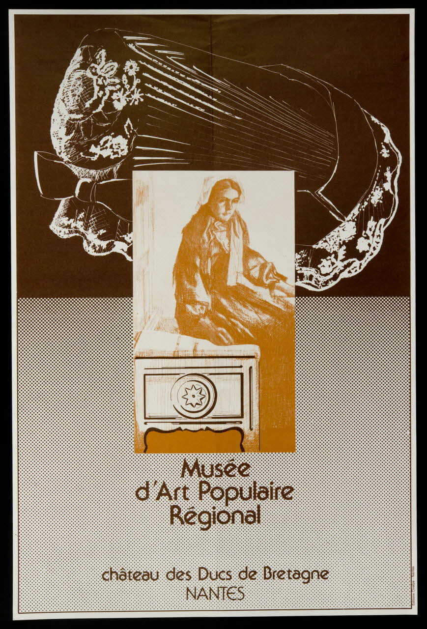 estampe Musée  d'Art Populaire  Régional  château des Ducs de Bretagne  NANTES 1985.51.133.2 Photo