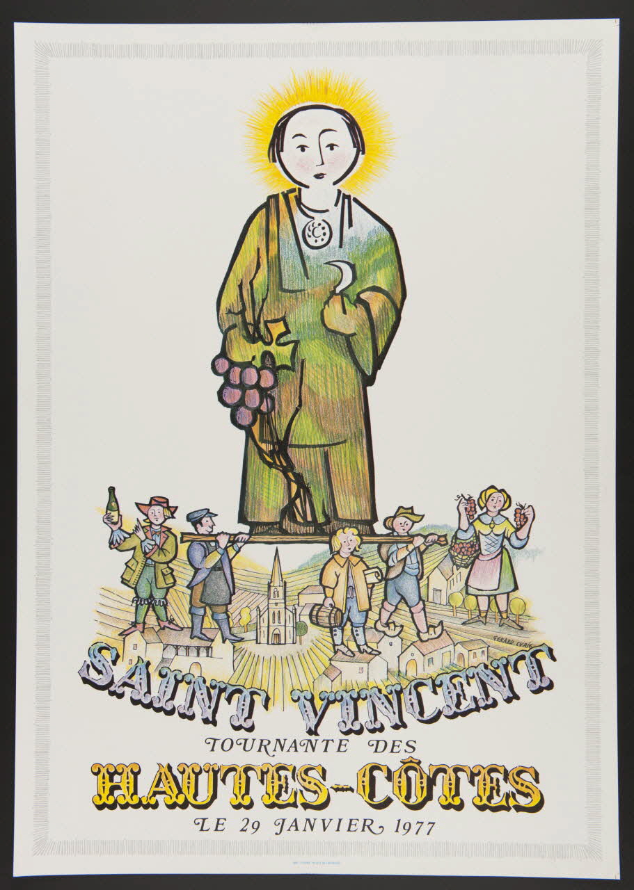 estampe SAINT VINCENT  TOURANTE DES  HAUTES-CÔTES 1985.51.149 Photo