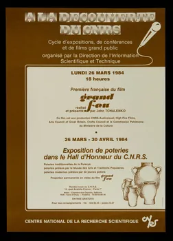 estampe A LA DECOUVERTE  DU CNRS 1985.51.152 Photo