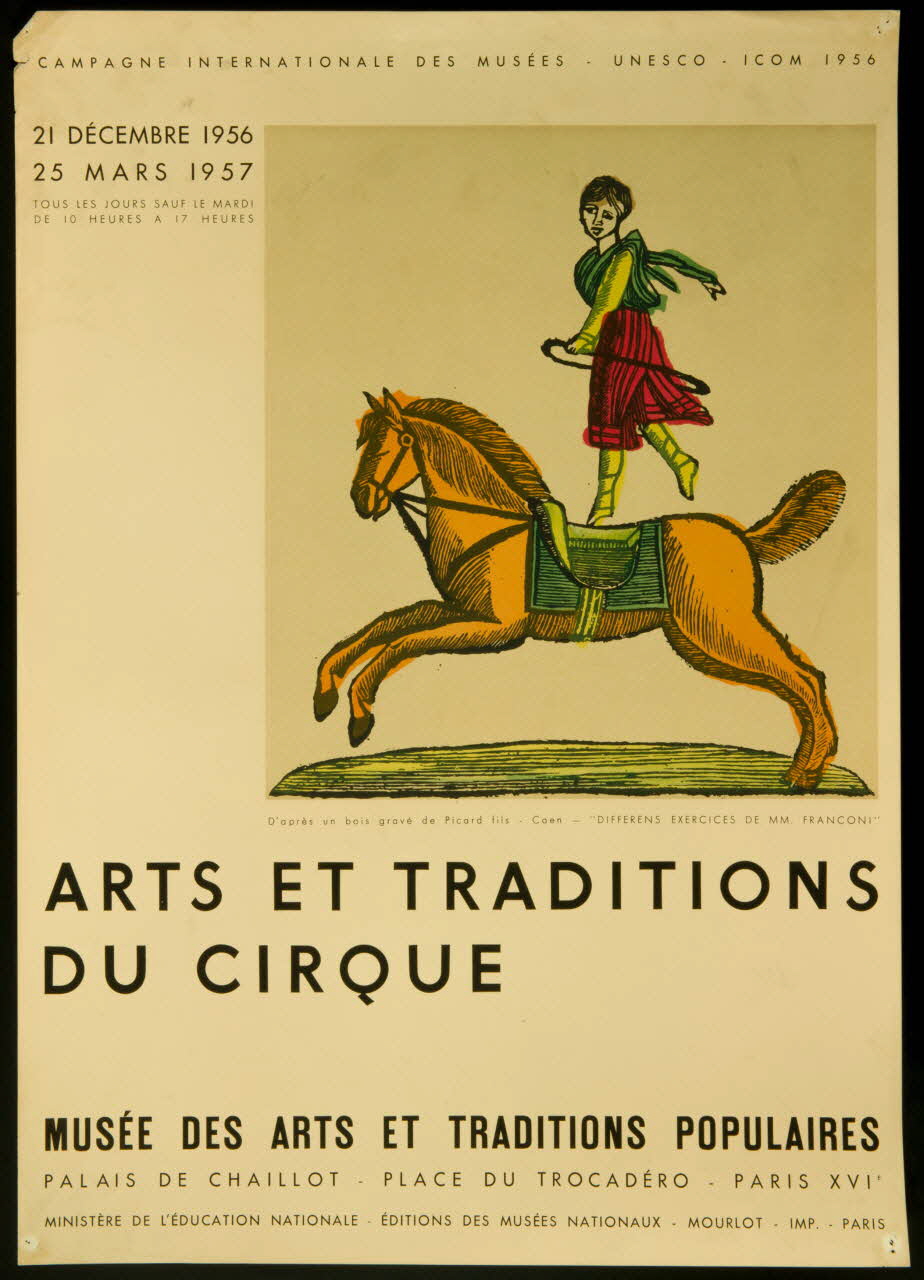estampe ARTS ET TRADITIONS  DU CIRQUE 1985.51.168.1 Photo