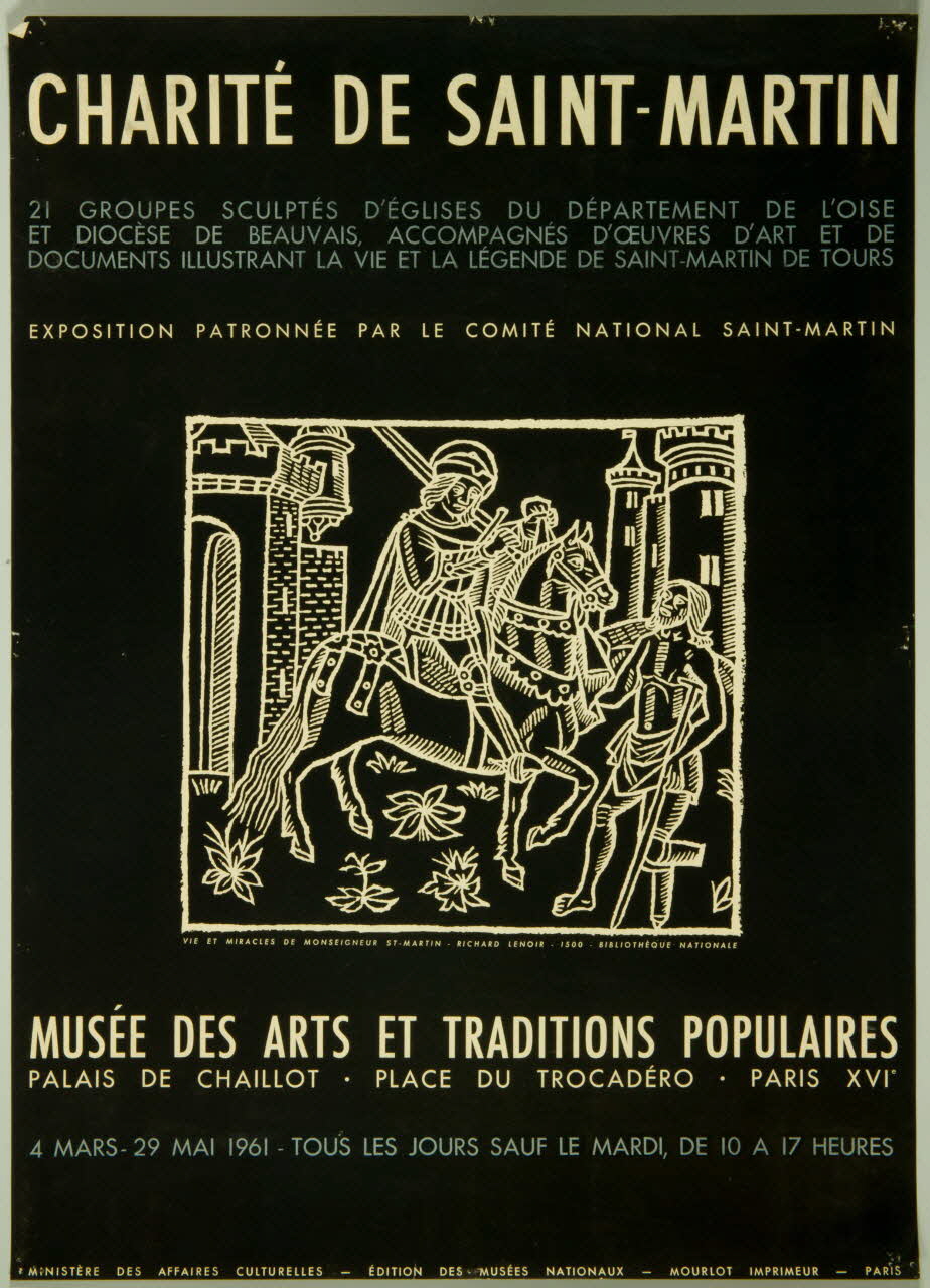 estampe CHARITE DE SAINT-MARTIN 1985.51.170.1  Photo