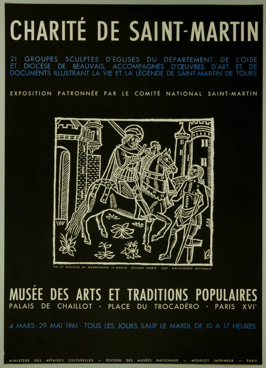 estampe CHARITE DE SAINT-MARTIN 1985.51.170.2  Photo