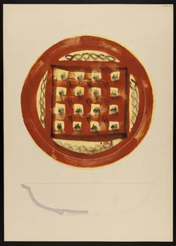 René Coz ; Pierre Henri Felden dessin Plat 1943 1985.51.18 Photo