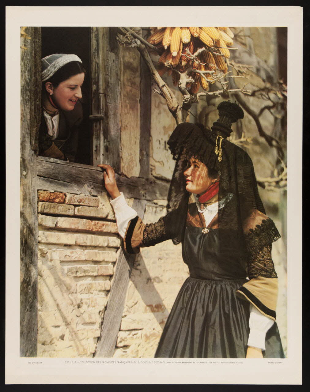 estampe COSTUME BRESSAN 1985.51.197 Photo