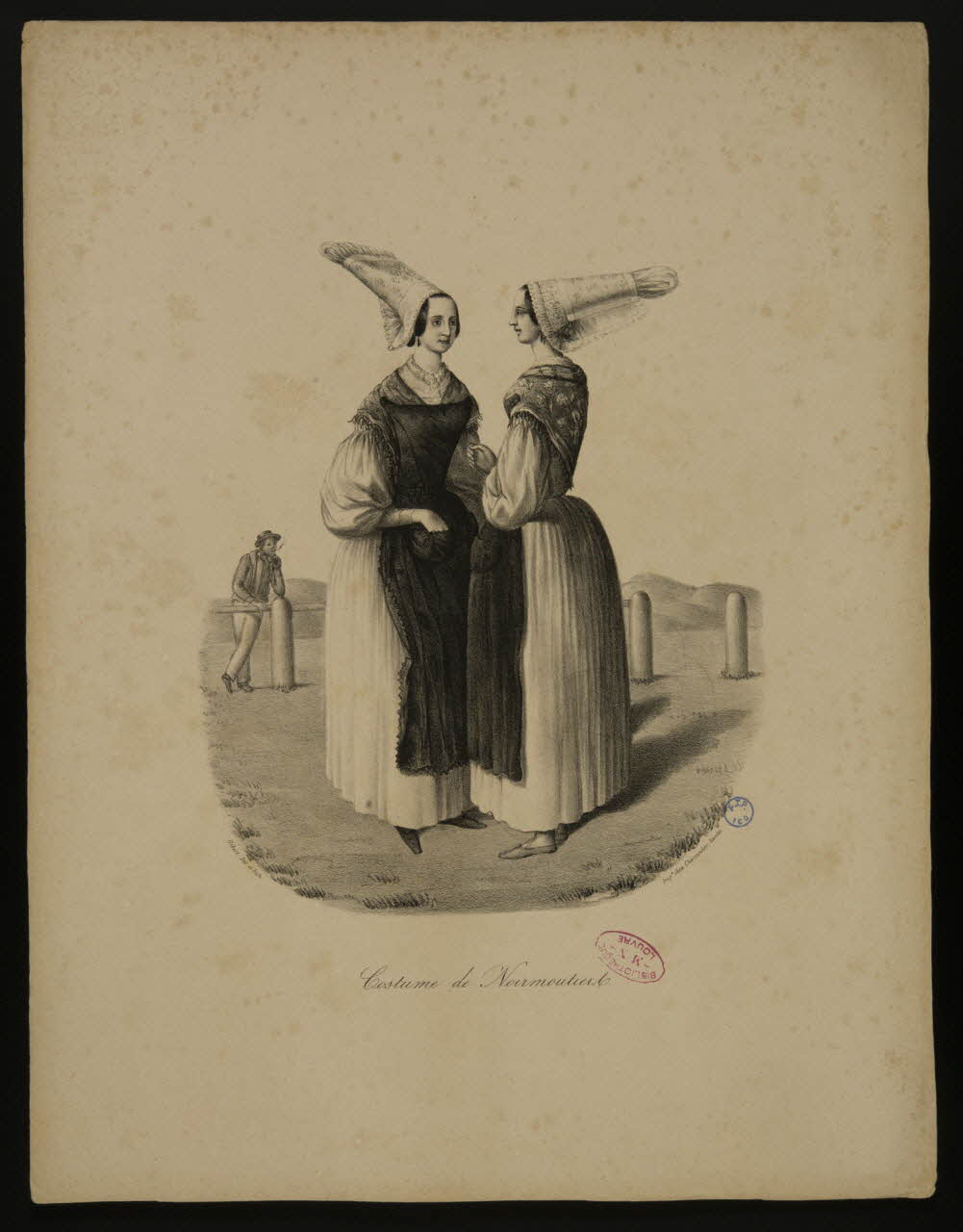 estampe Costume de Noirmoutier. 1985.51.208 Photo