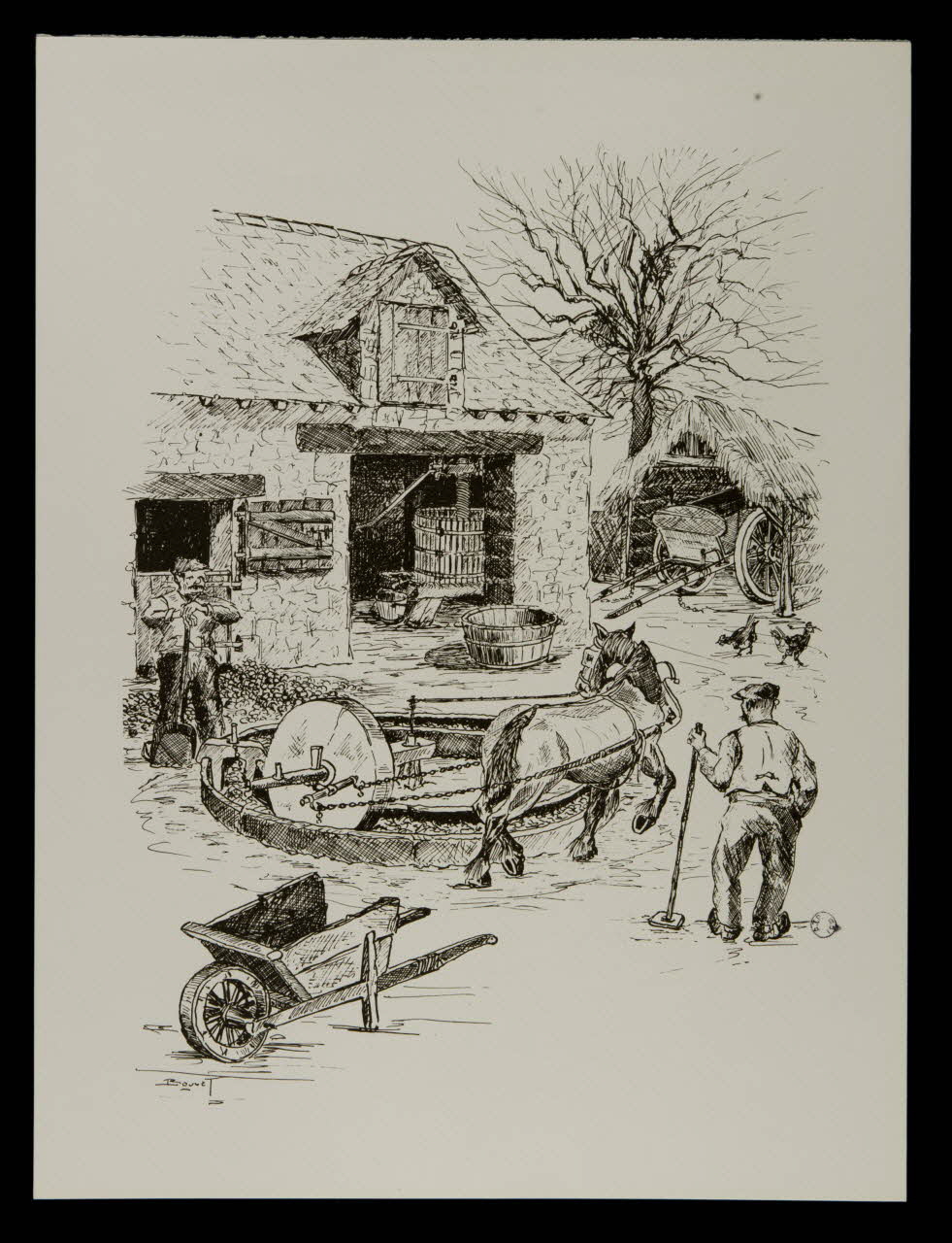 estampe Pressoir 1985.51.234 Photo