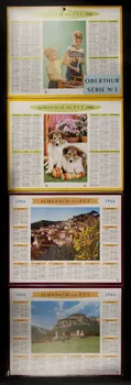 estampe 1966  ALMANACH DES P.T.T.  1966 1985.51.252 Photo