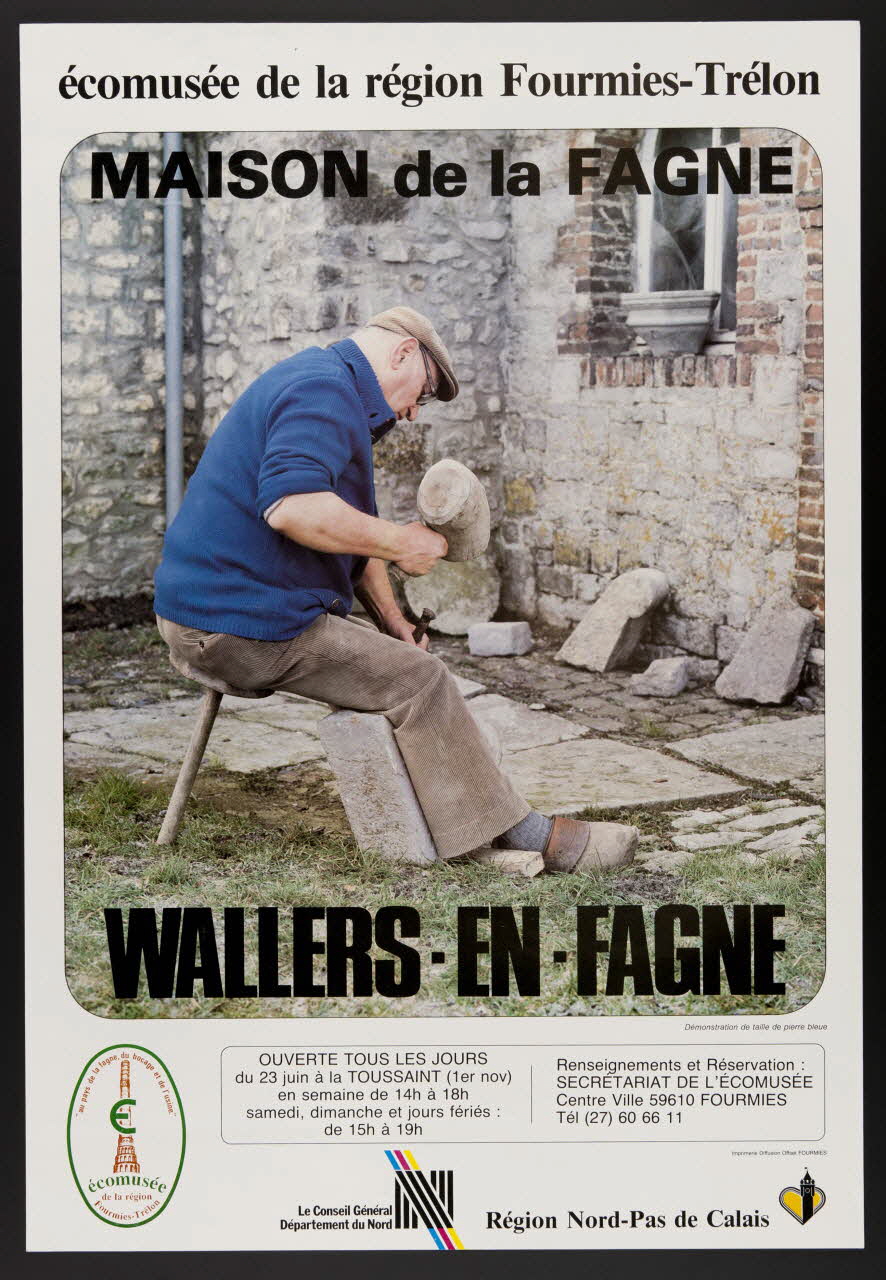 estampe MAISON de la FAGNE  WALLERS - EN - FAGNE 1985.51.268 Photo