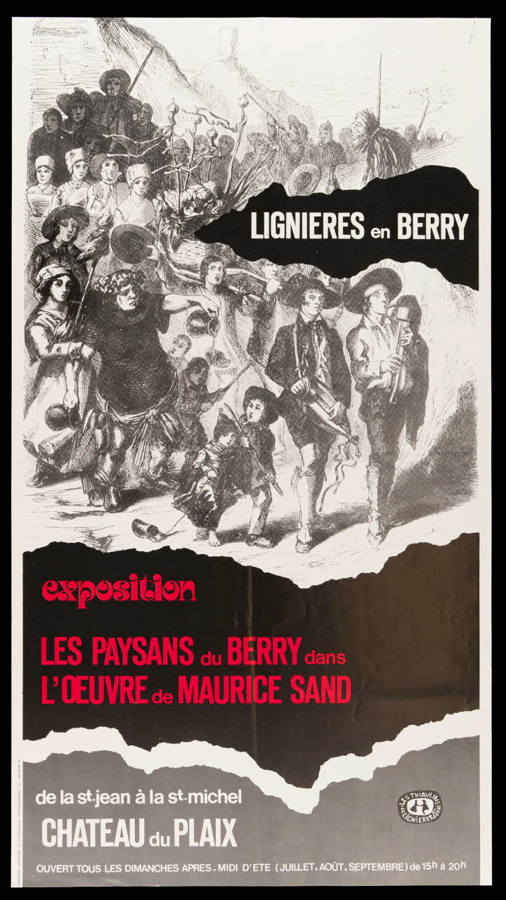 estampe LES PAYSANS du BERRY dans  L'OEUVRE de MAURICE SAND 1985.51.272 Photo