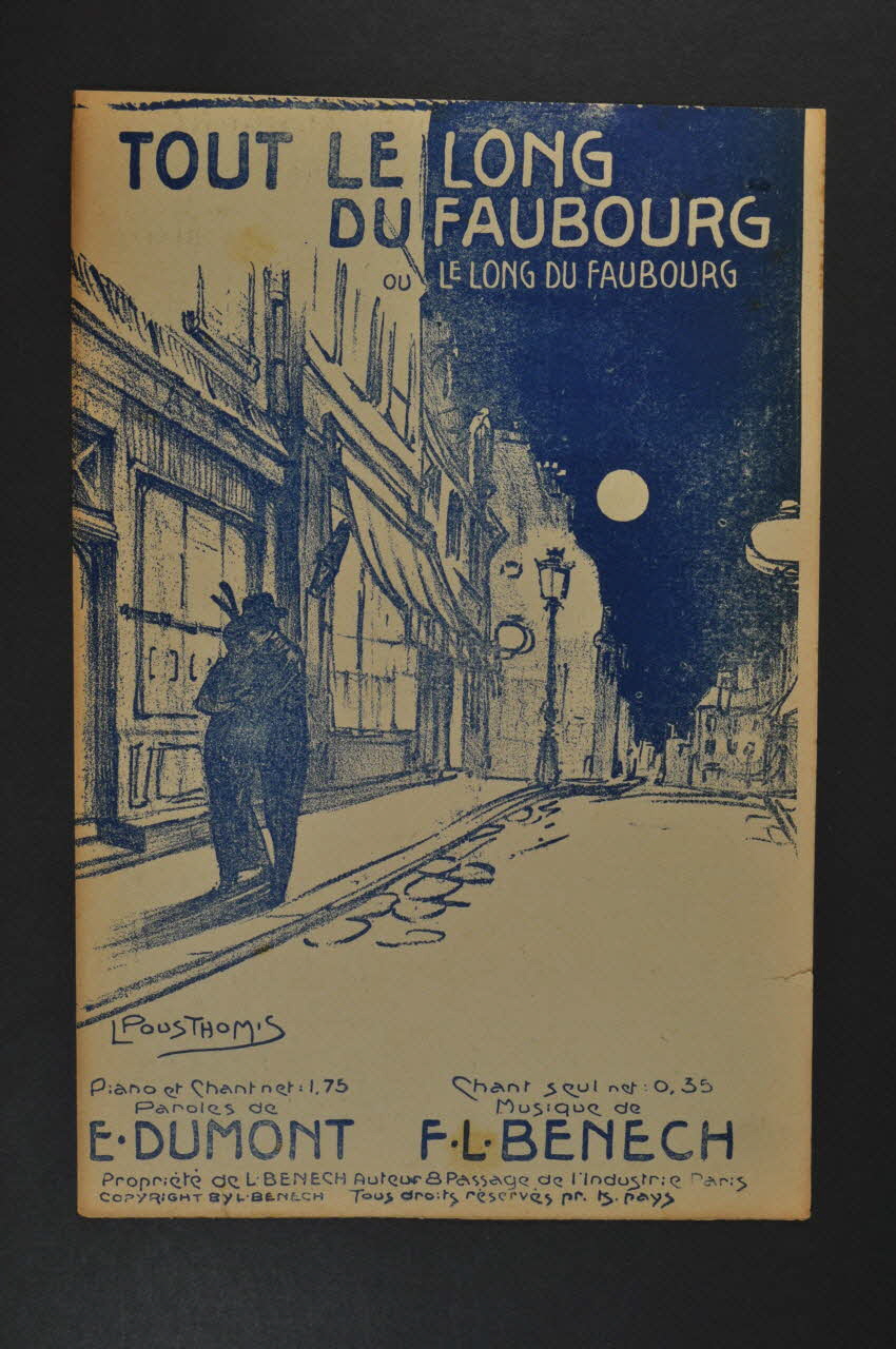 chanson petit format 1966.208.25 Photo Mucem