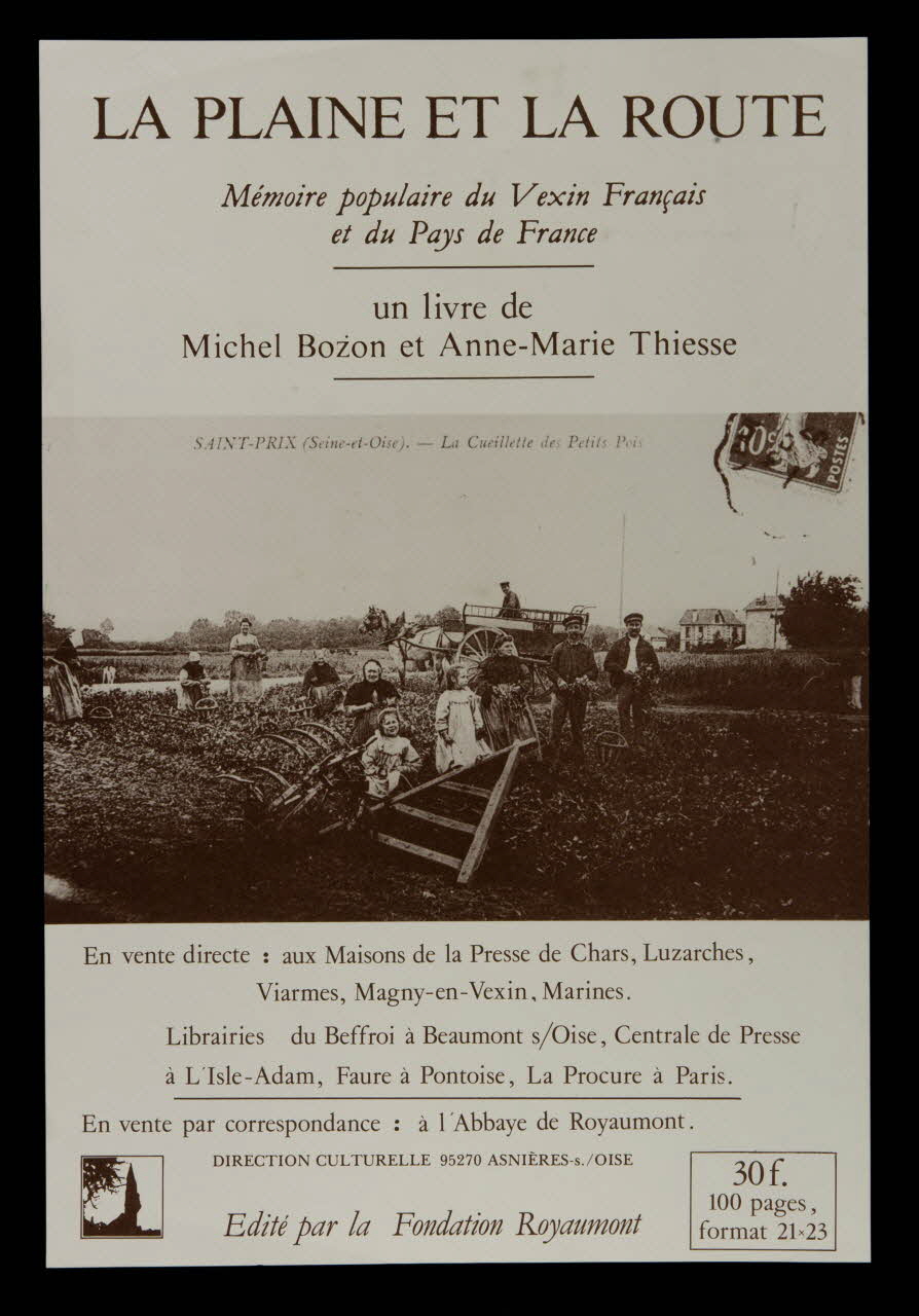 estampe LA PLAINE ET LA ROUTE 1985.51.282 Photo