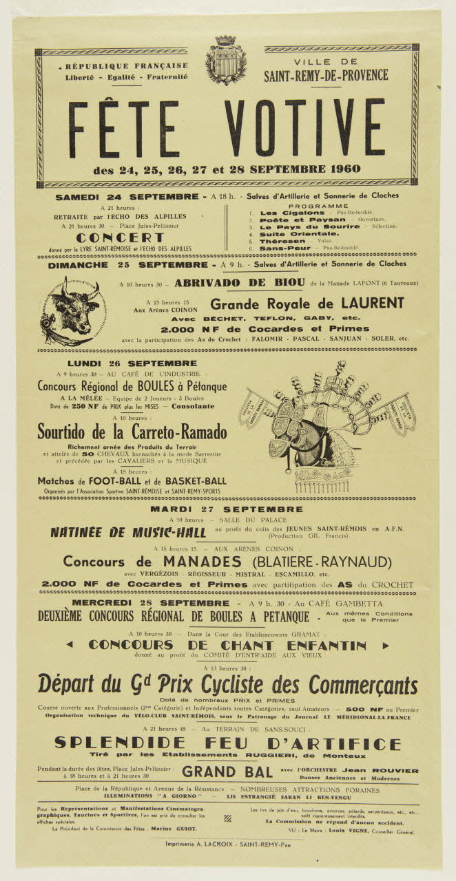 estampe FÊTE VOTIVE 1985.51.309 Photo