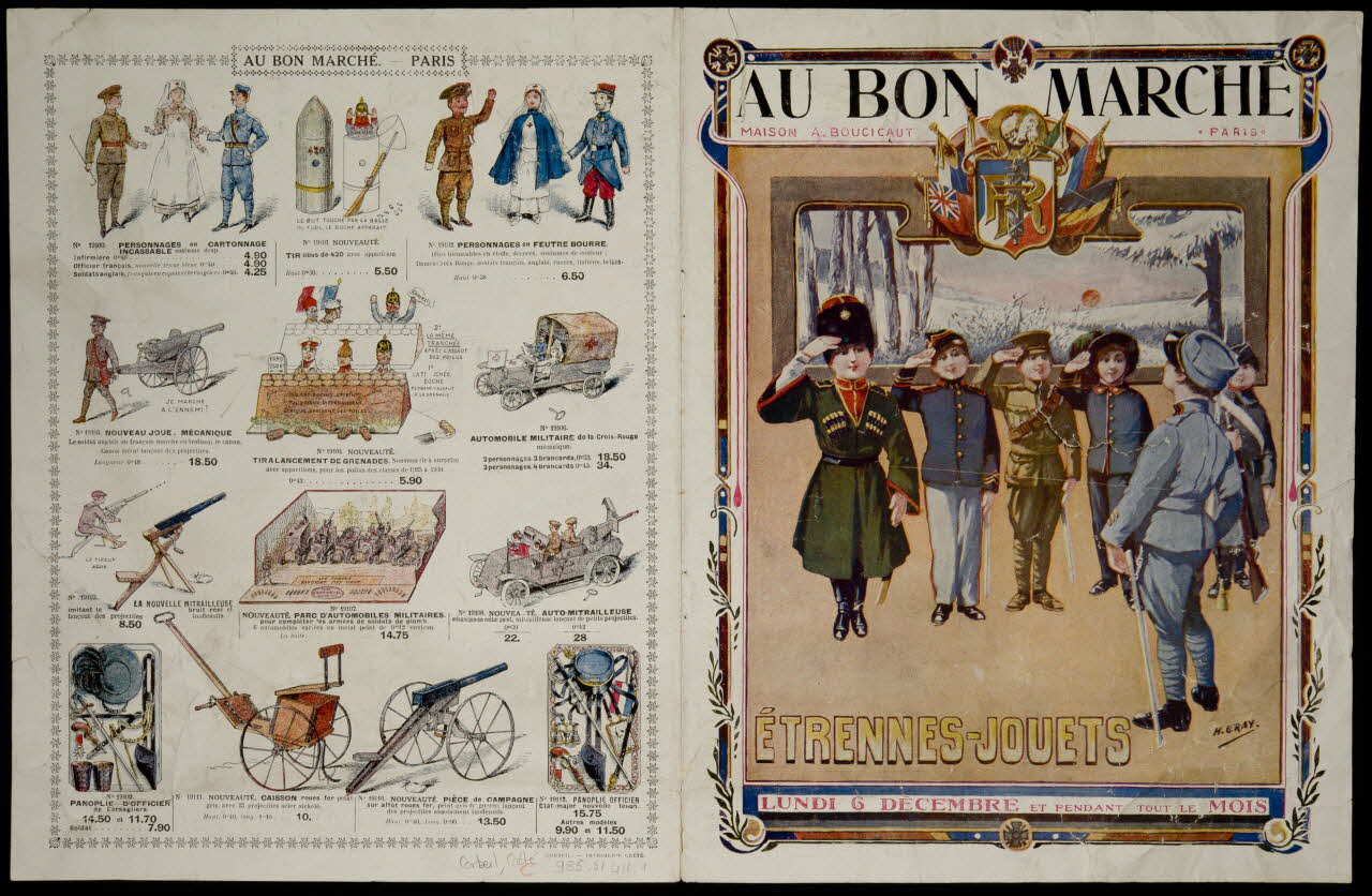 estampe AU BON MARCHE 1985.51.411 Photo