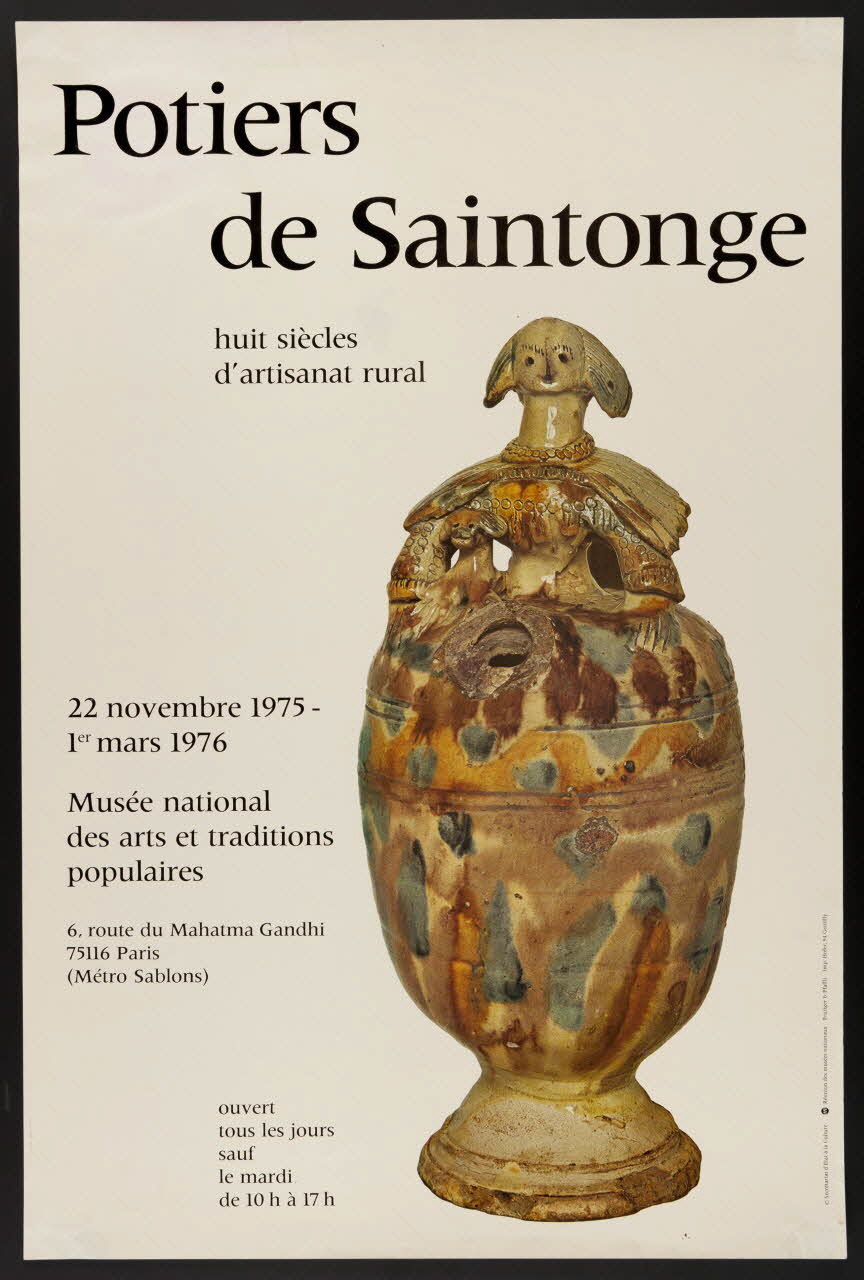 estampe Potiers  de Saintonge 1985.51.416 Photo