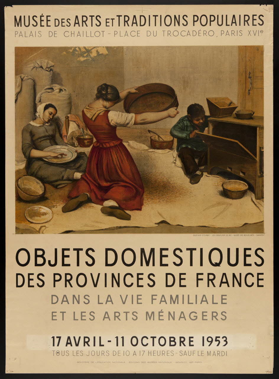estampe OBJETS DOMESTIQUES  DES PROVINCES DE FRANCE 1985.51.430 Photo Mucem