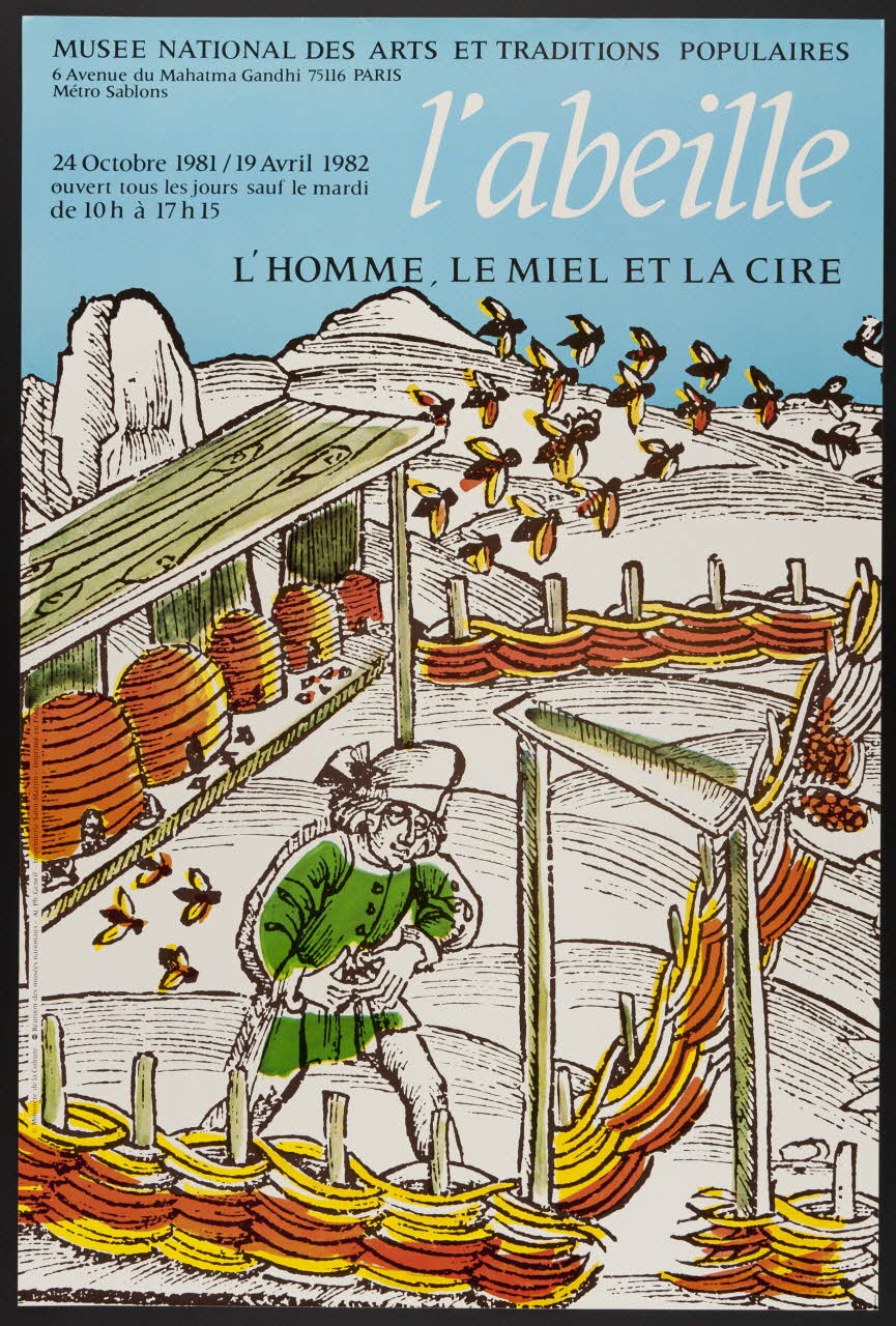 estampe l'abeille 1985.51.438 Photo