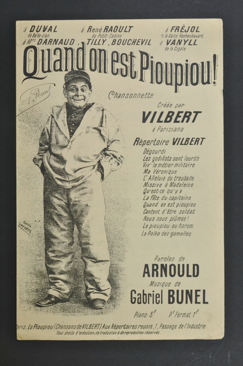 chanson petit format 1966.208.29 Photo Mucem