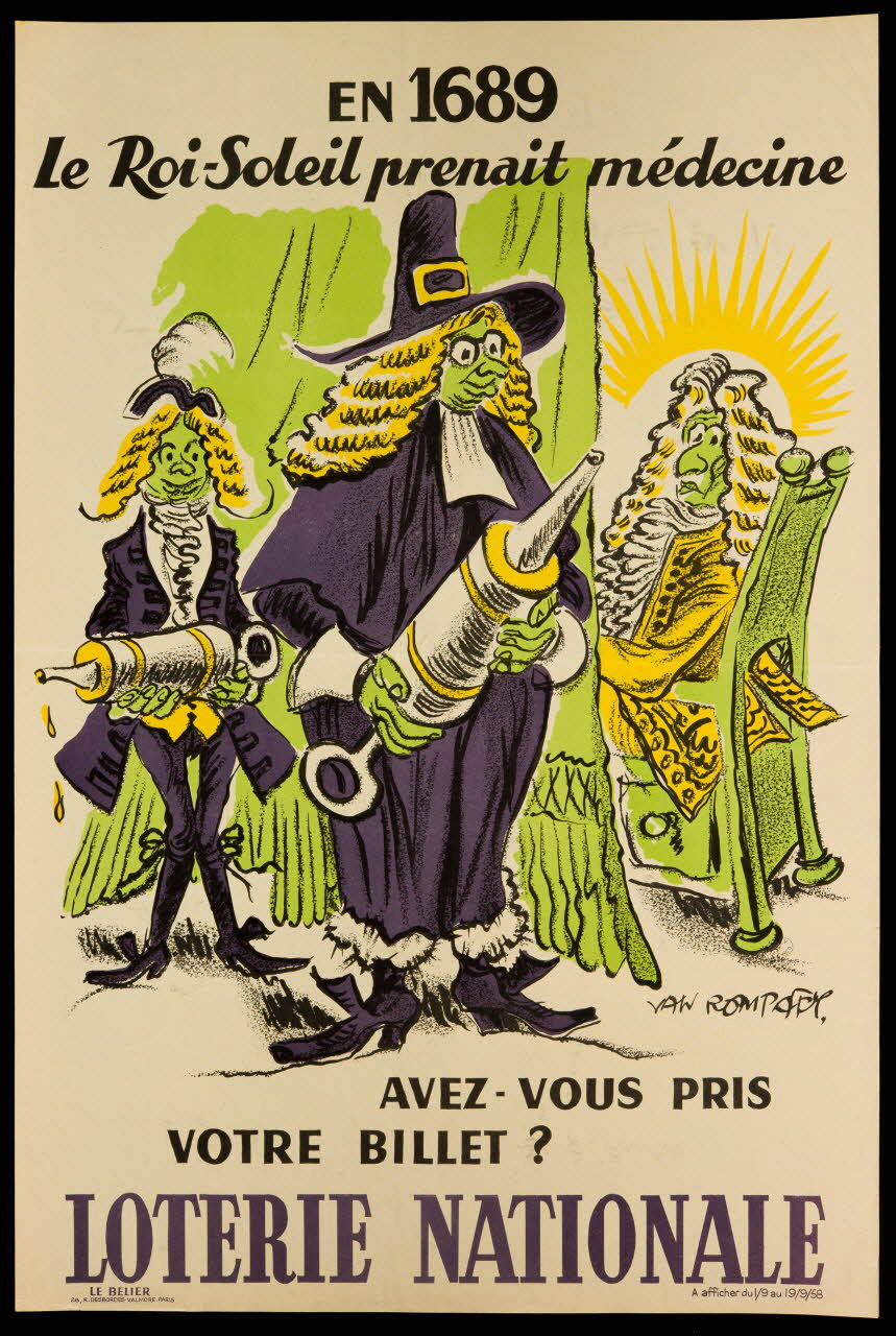 estampe LOTERIE NATIONALE 1985.51.453 Photo